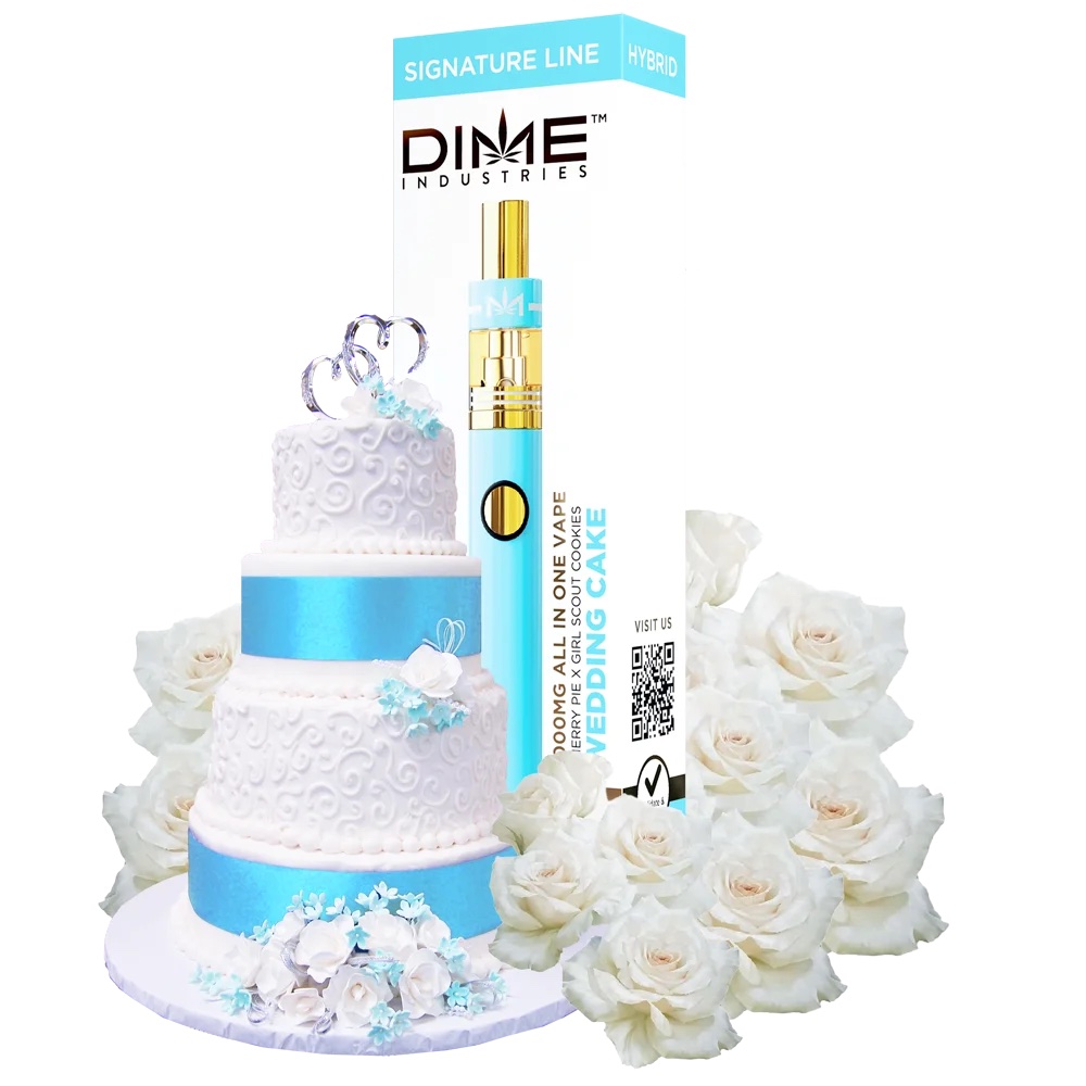 Photograph of product: DIME: Dispo. Wedding Cake