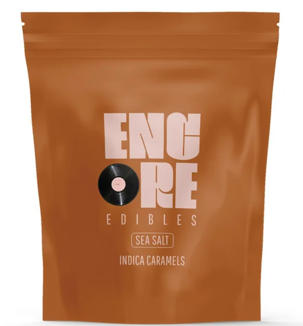 Photograph of product: [REC] Encore | Sea Salt Caramels | 100mg