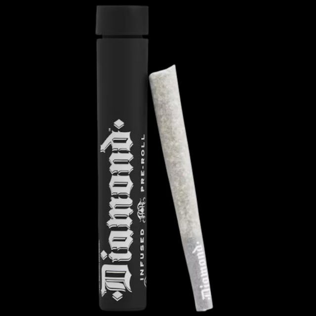 Photograph of product: Raspberry Cough 1g Infused Preroll - 