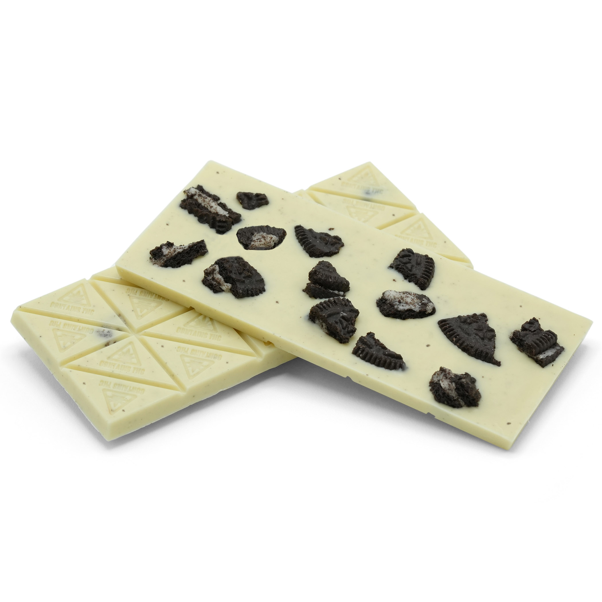 Photograph of product: Cookies & Cream White Chocolate Bar - 5mg 20pc