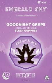 Photograph of product: Goodnight Grape | 10:2:4 TH-oui:CBD:CBN Gummies