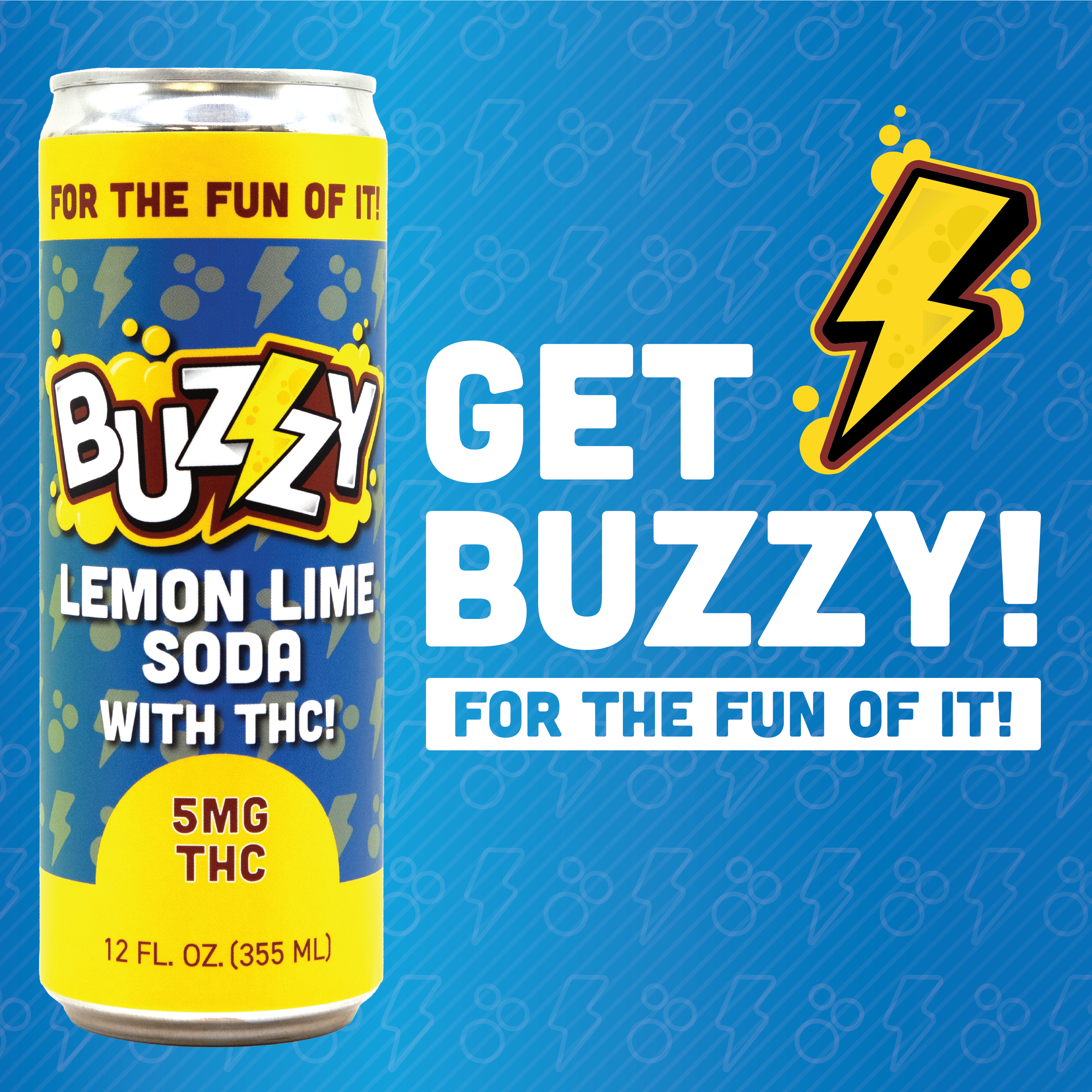Photograph of Product: Lemon Lime Soda | 5mg | Buzzy