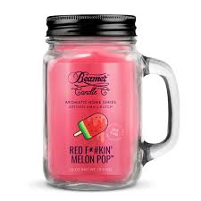 Photograph of product: Beamer Candle Co. - | Smoke Killer Collection | Red F*#kin' Melon Pop | 4oz.