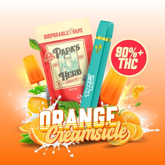 Photograph of product: Papa's Herb | Orange Creamsicle - Disposable