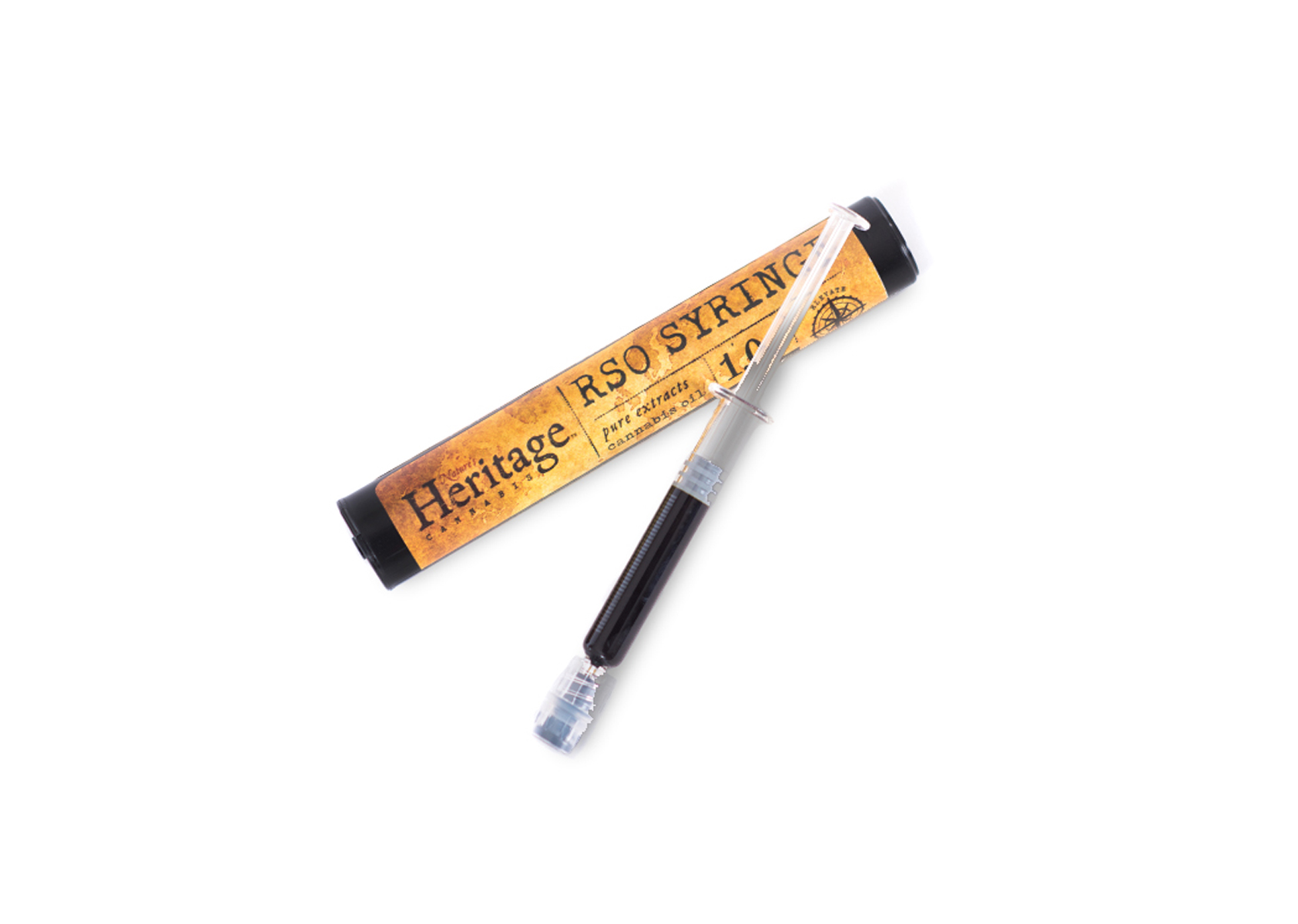 Photograph of product: 1:1 RSO Syringe | 1g