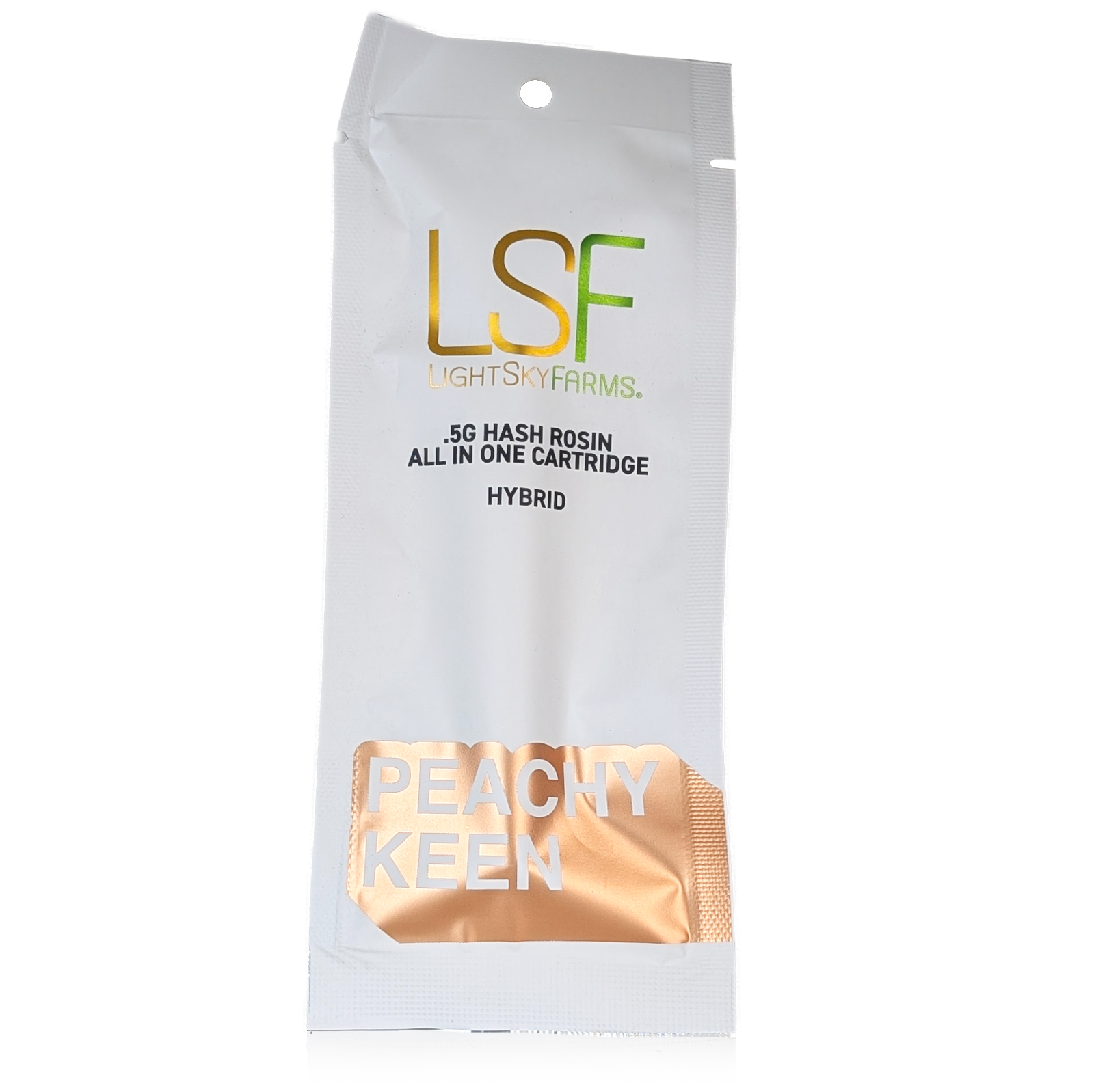 Photograph of product: PEACHY KEEN - LIVE ROSIN DISPOSABLE