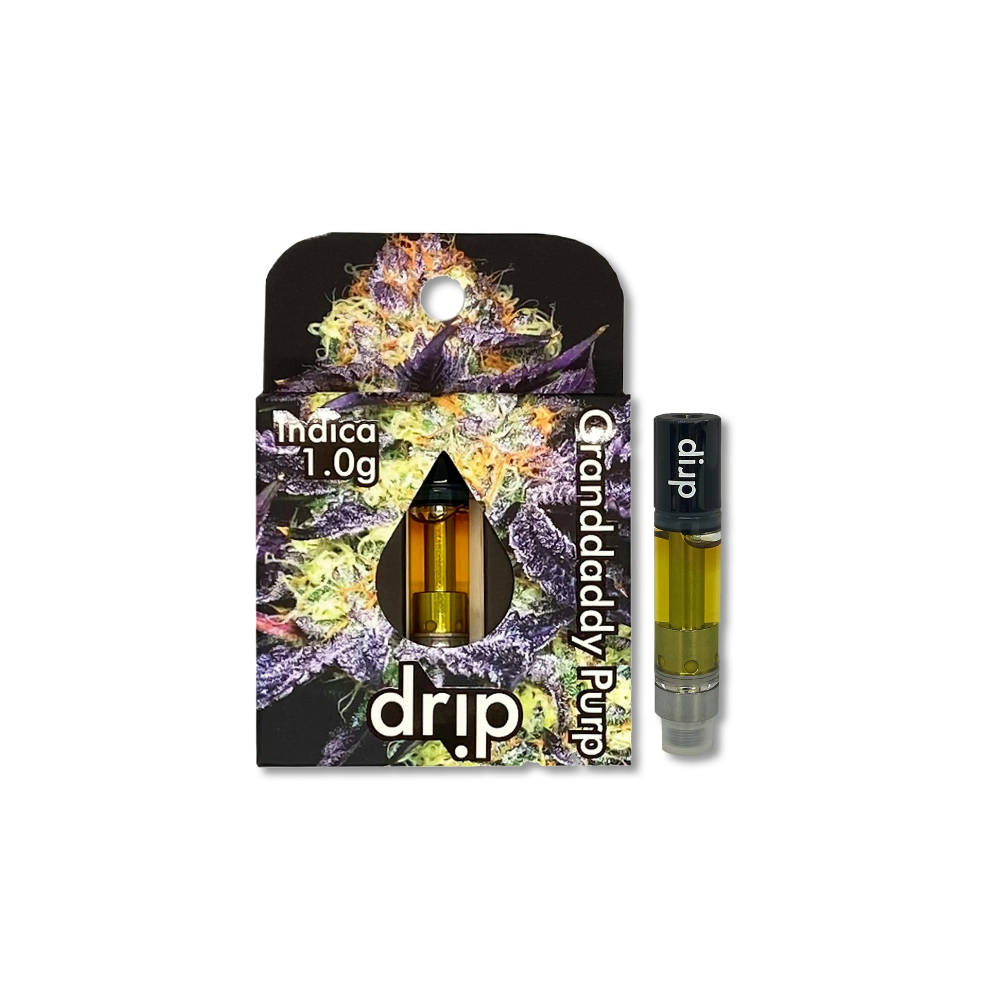 Photograph of product: Drip - Vape - Granddaddy Purp