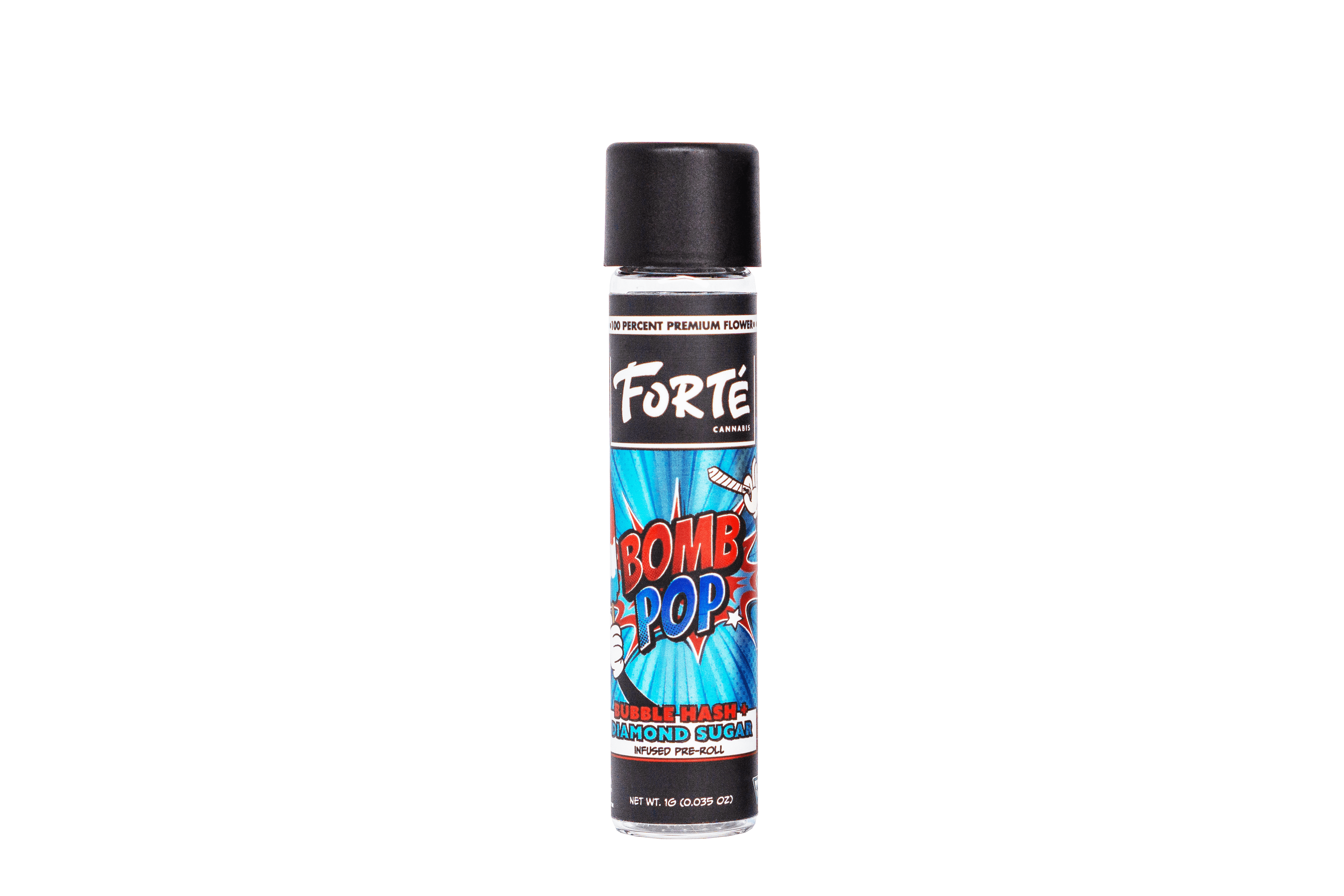 Photograph of product: Forte | Bomb Pop | 1g | Bubble au chocolat x Diamond Sugar Pre-Roll