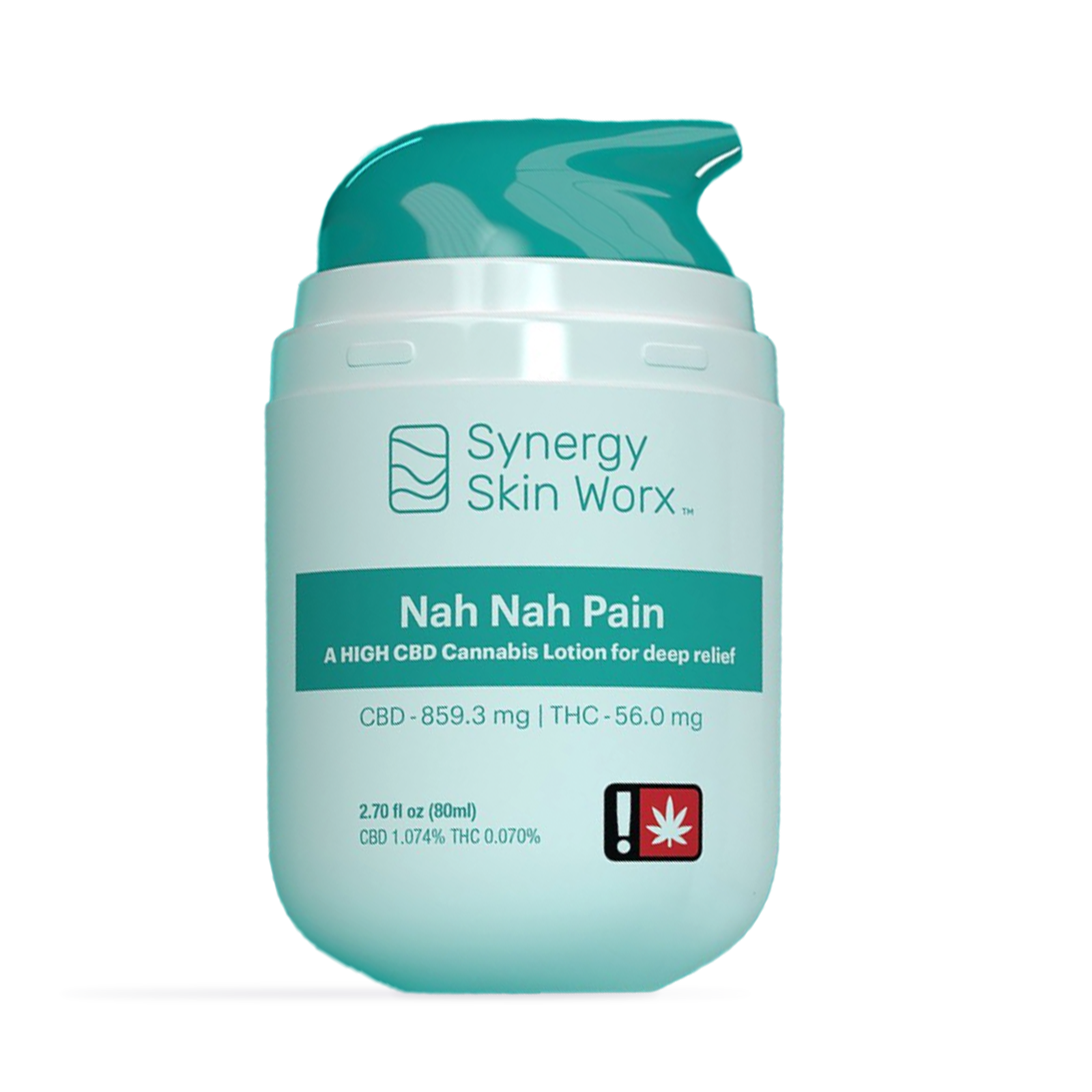 Photograph of product: Nah Nah Pain CBD Lotion