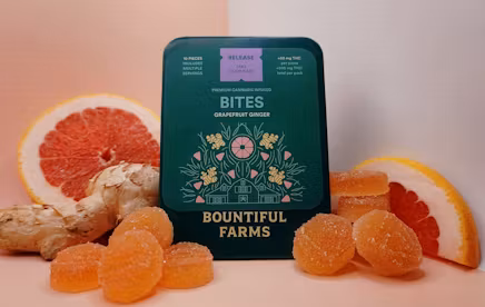 Photograph of product: Bountiful Farms | Grapefruit Ginger Bites | 500mg Pack