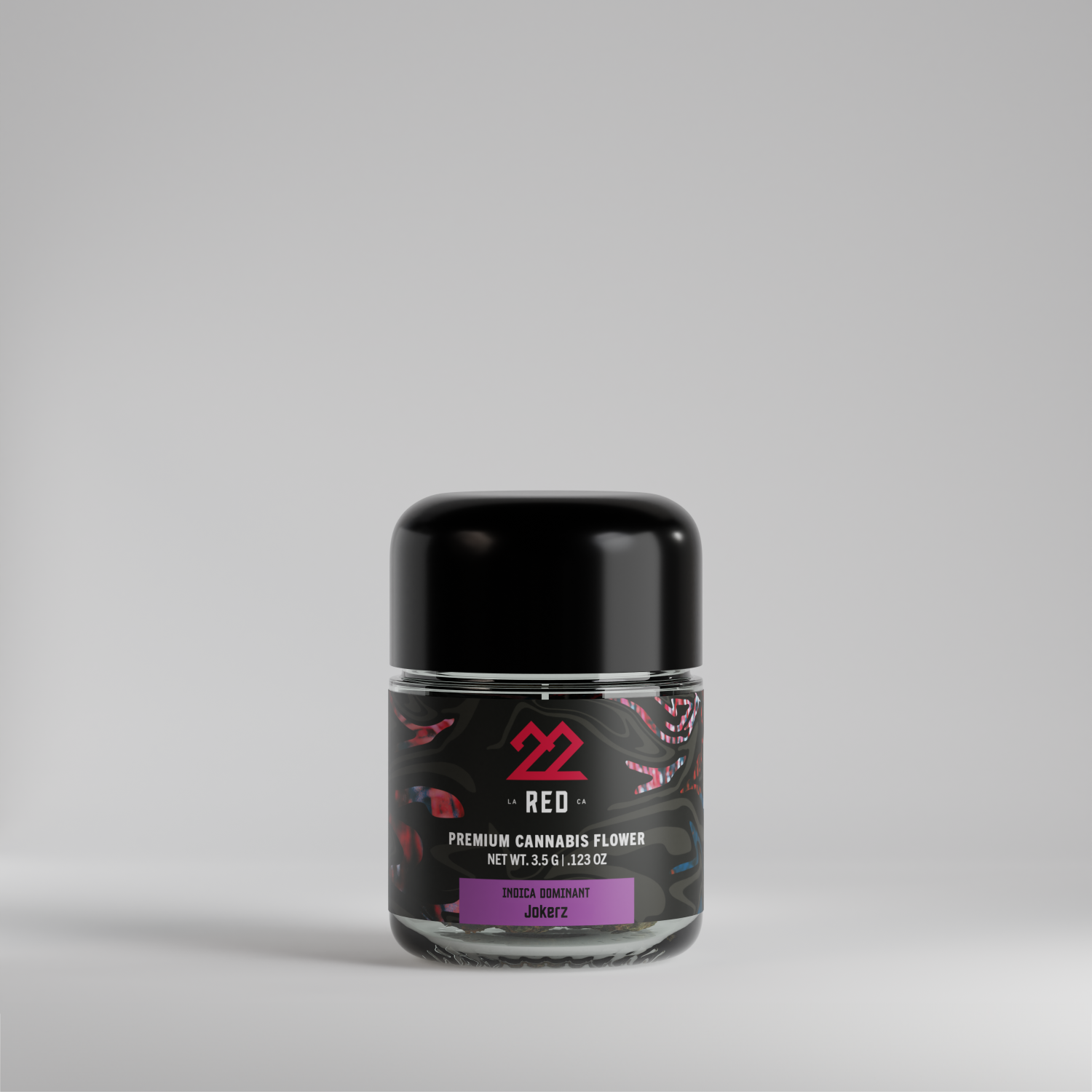 Photograph of product: 3.5g Flower Jar (Jokerz)