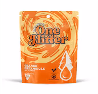 Photograph of product: Orange Dreamsicle One Hitter TH-oui Gummy 200mg (1pk)