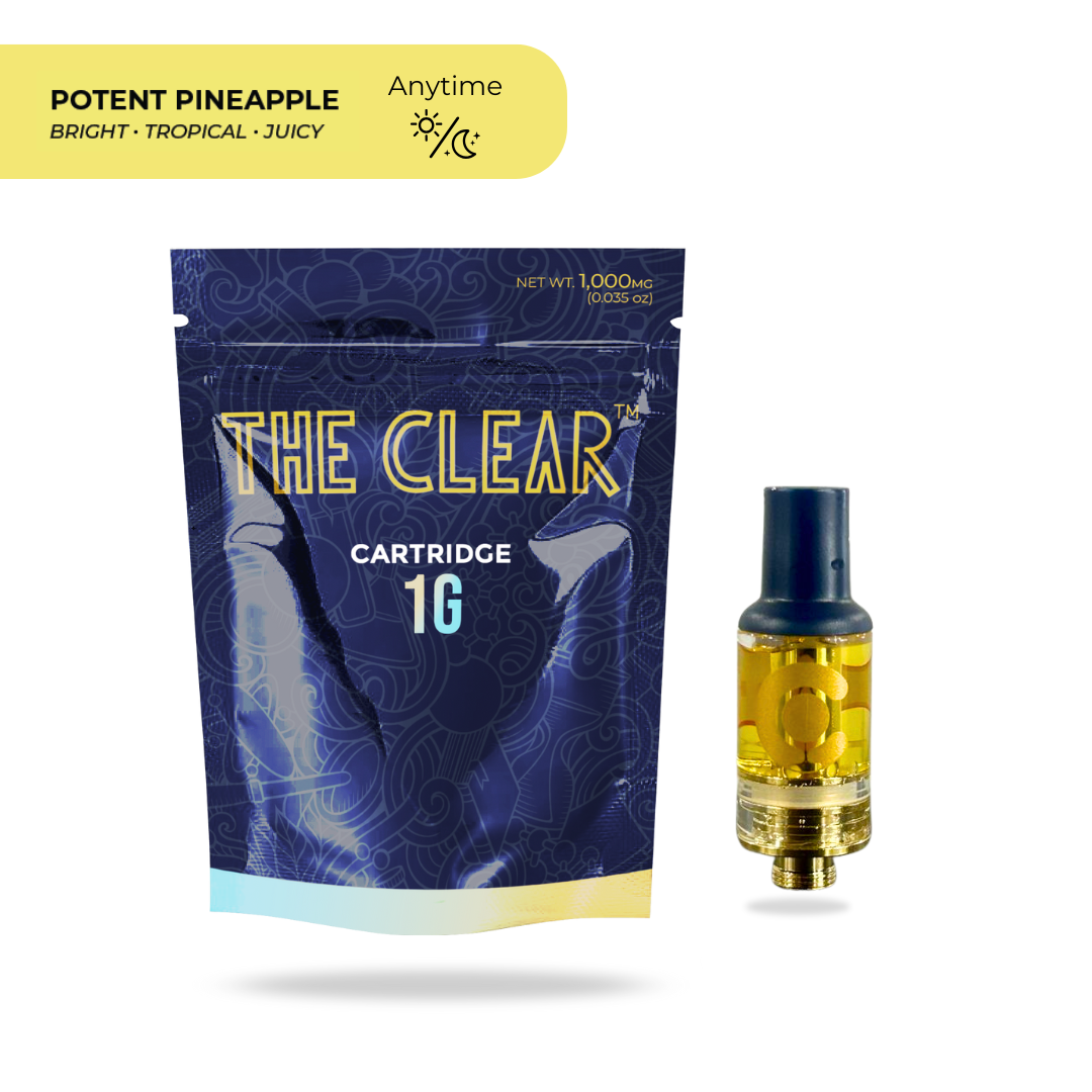 Photograph of product: Potent Pineapple Distillate Cartridge