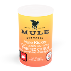 Photograph of product: Mule Gummy-Twisted Citrus Oui'd