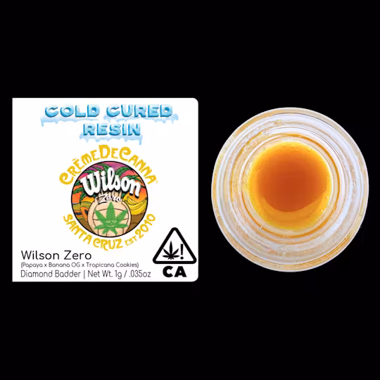 Photograph of product: Creme De Canna | Wilson Zero | Diamond Badder