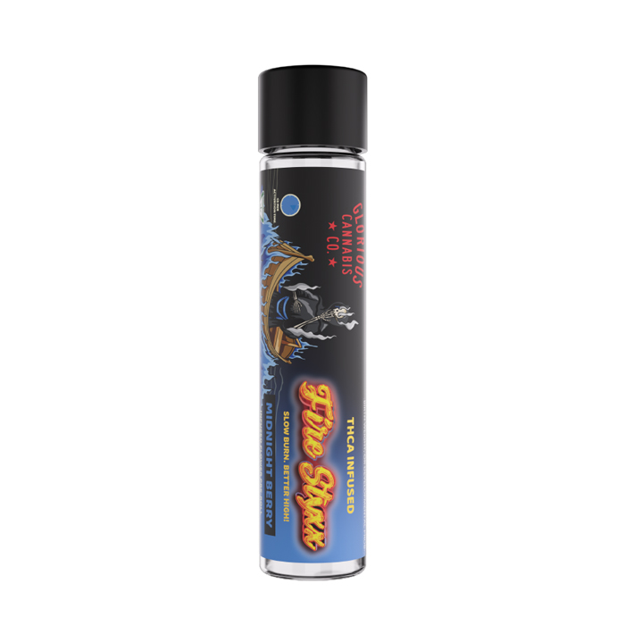 Photograph of product: Midnight Berry Fire Styxx Infused Preroll, 1g