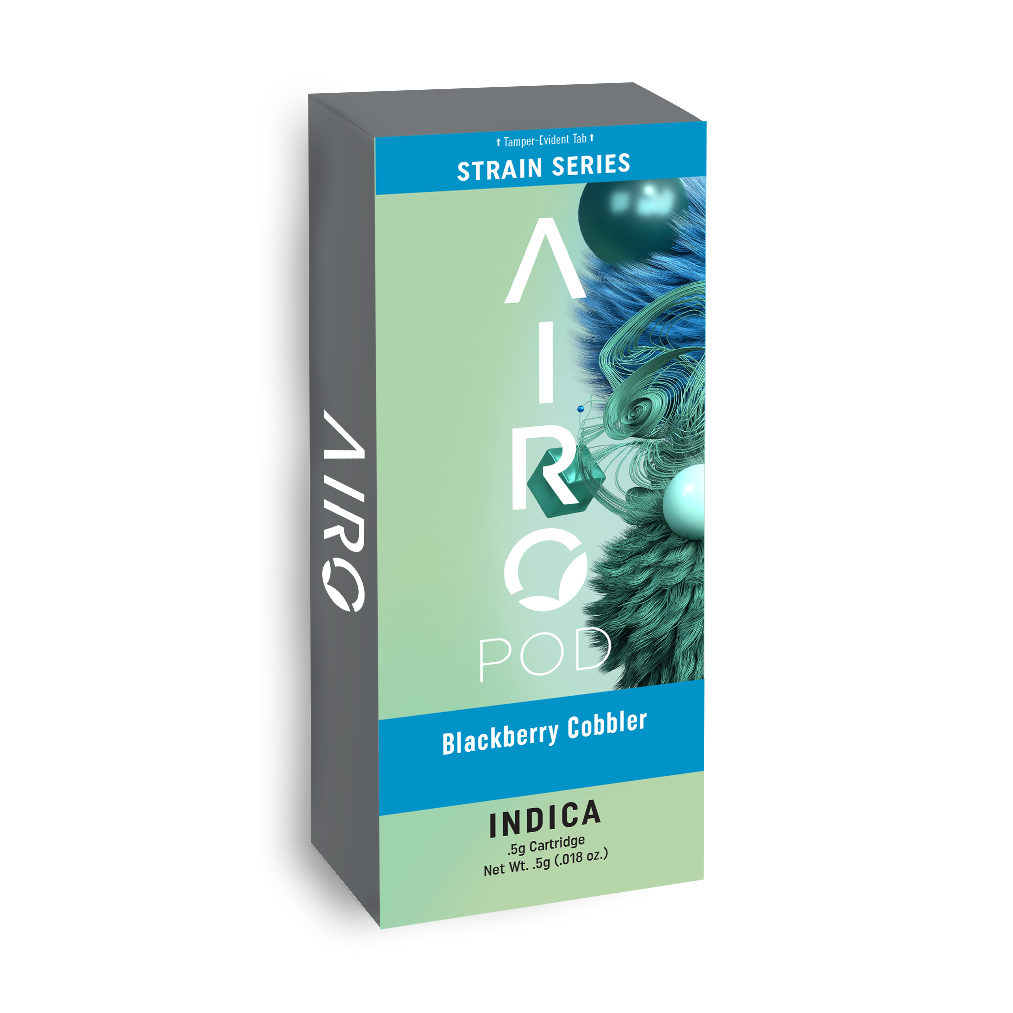 Photograph of product: AIRO Pod 1000mg: Blackberry Cobbler