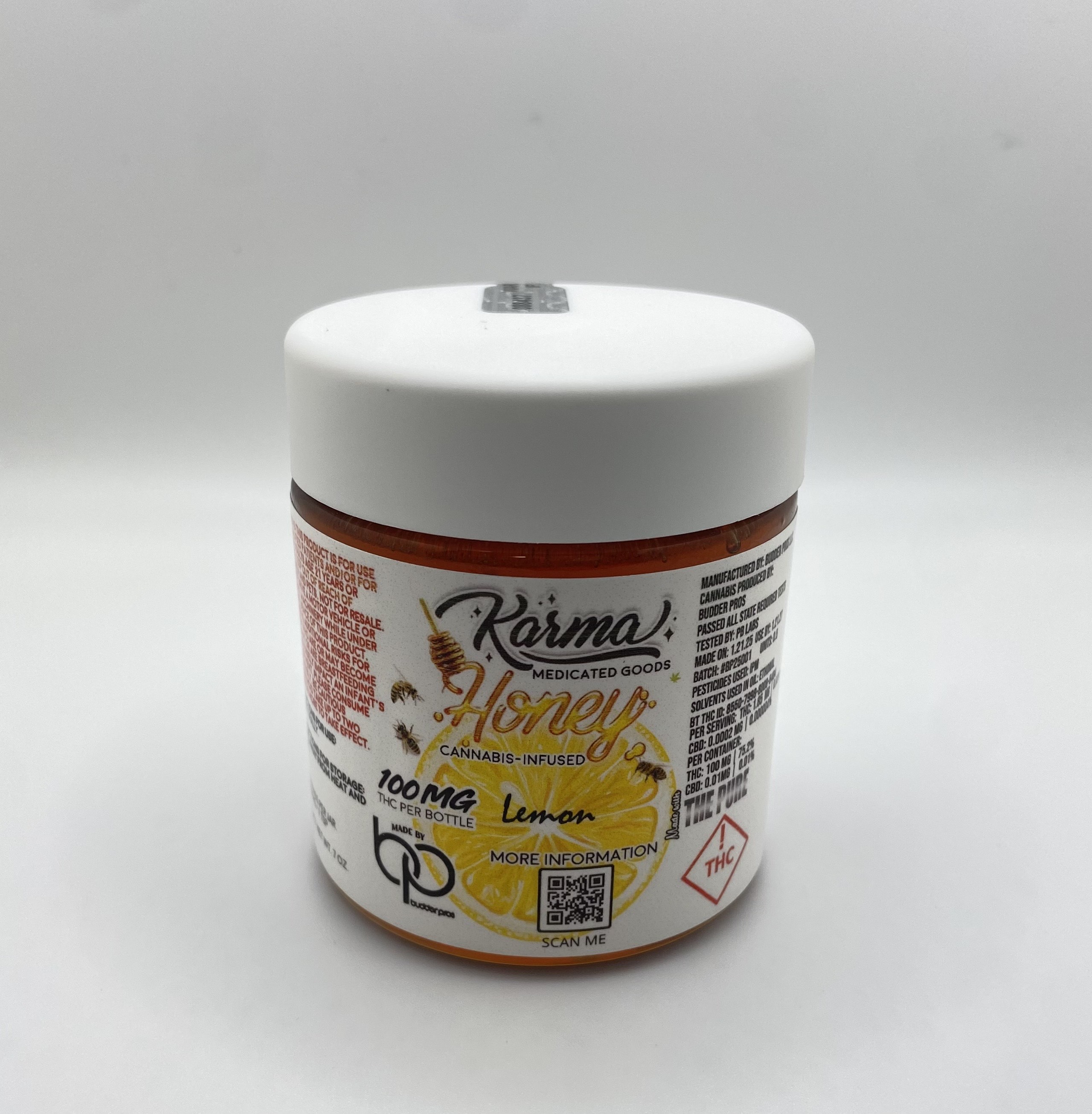 Photograph of product: Karma - Lemon Honey - 100mg