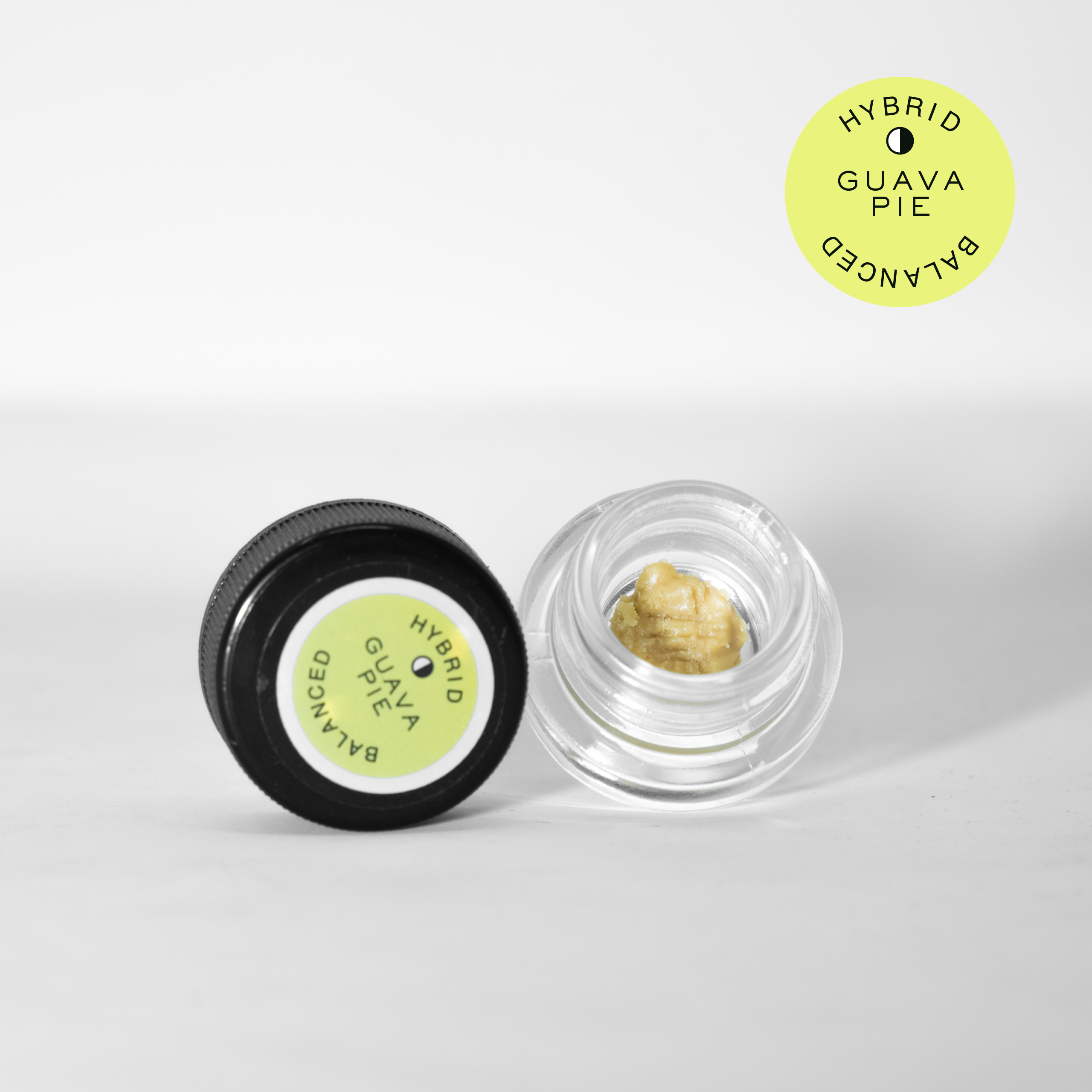 Photograph of Product: Guava Pie Solventless Cold-Cure Rosin 1g