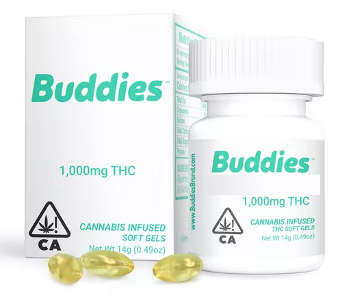 Photograph of product: 1:1 10mg Thc/Cbd Capsule 50pc