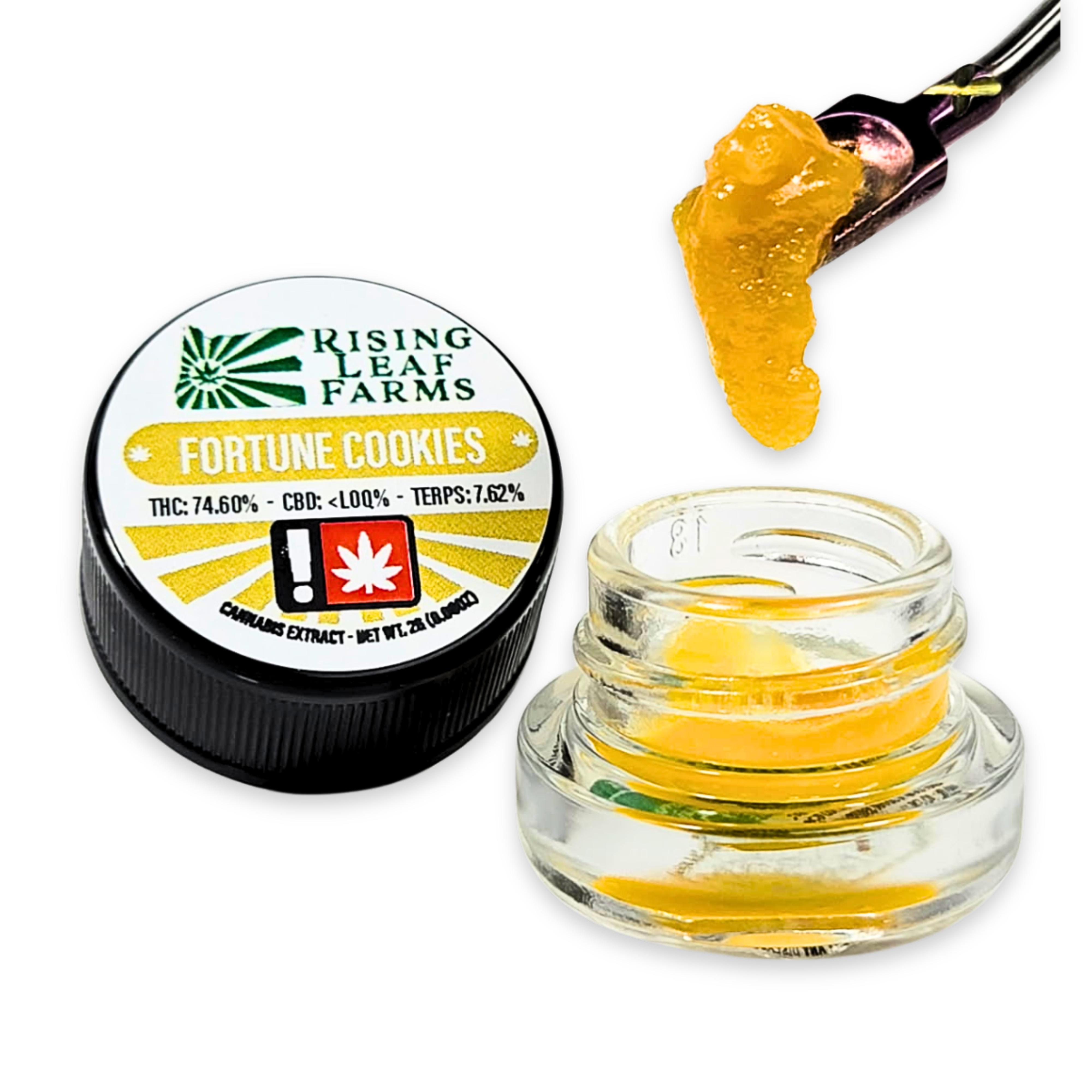 Photograph of product: Rising Leaf Mountain Blueberry Cupcakes Live Budder