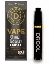 Photograph of product: Girl Scout Cookies | Live Resin | Disposable Vape | 1g