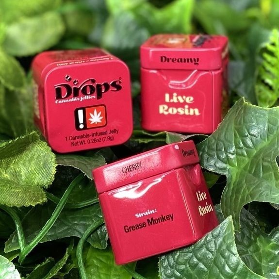 Photograph of product: Cherry Dreamy - 2pc 100mg TH-oui Jelly - Drops