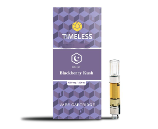 Photograph of product: Blackberry Kush Cartridge 0.5g