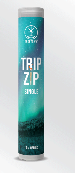 Photograph of product: Watermelon Zkittles | Trip Zip Single | TreeTown