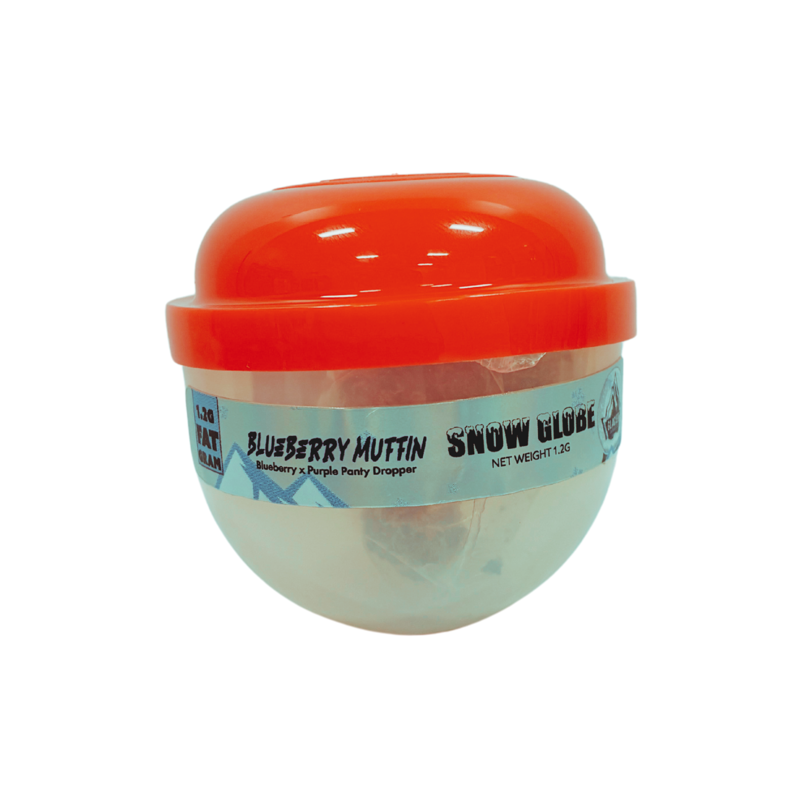 Photograph of product: Glacier | Blueberry Muffin | Snow Globe Nug - 1.2g
