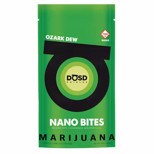 Photograph of product: Ozark Dew | 10MG - 10PK Nano Bites