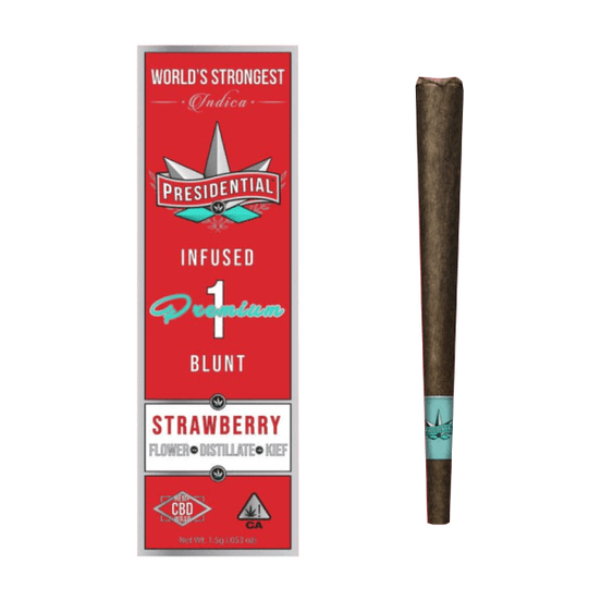 Photograph of product: [Presidential] Infused Blunt - 1.5g - Strawberry (I) - 