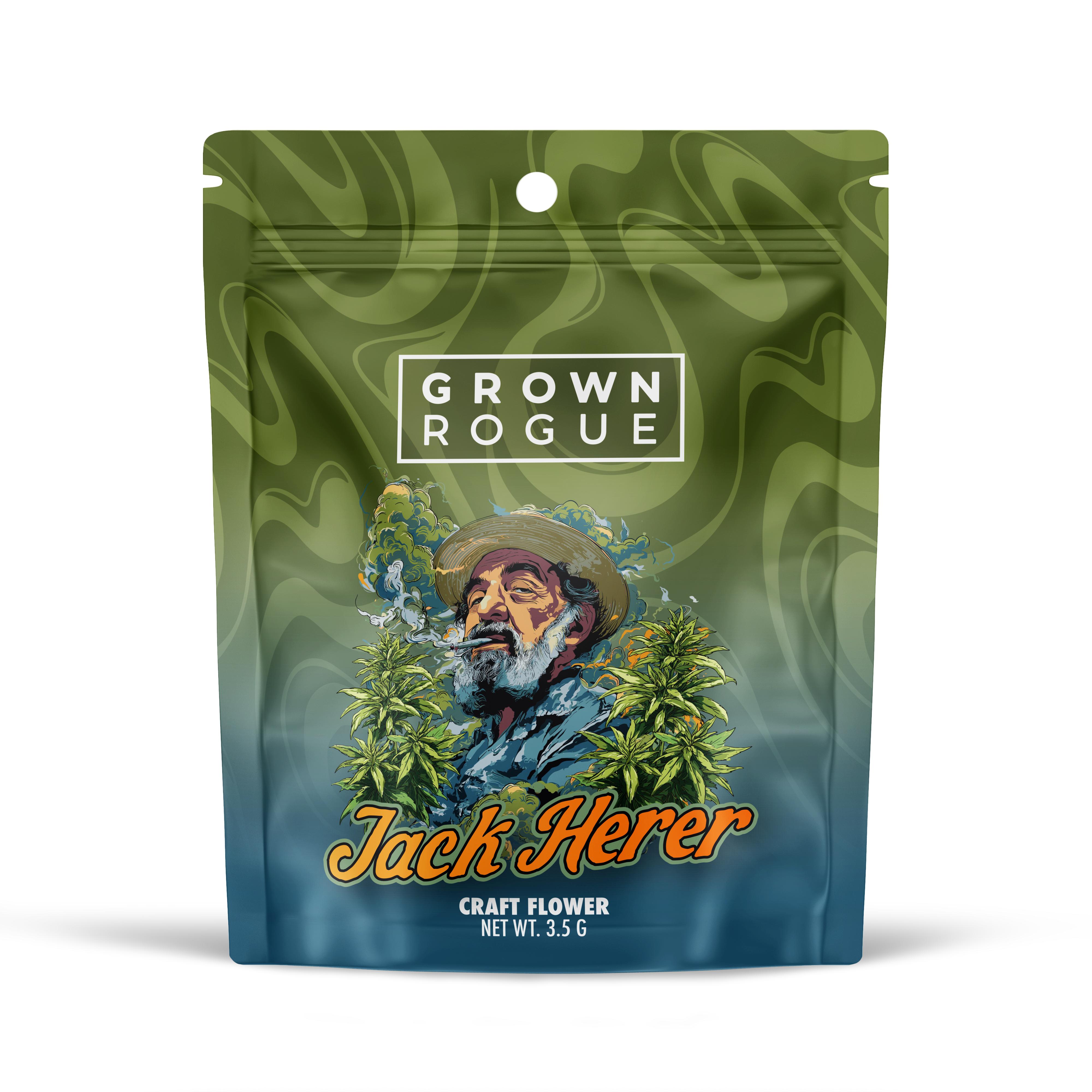 Photograph of product: Grown Rogue - 3.5g Prepack - Jack Herer