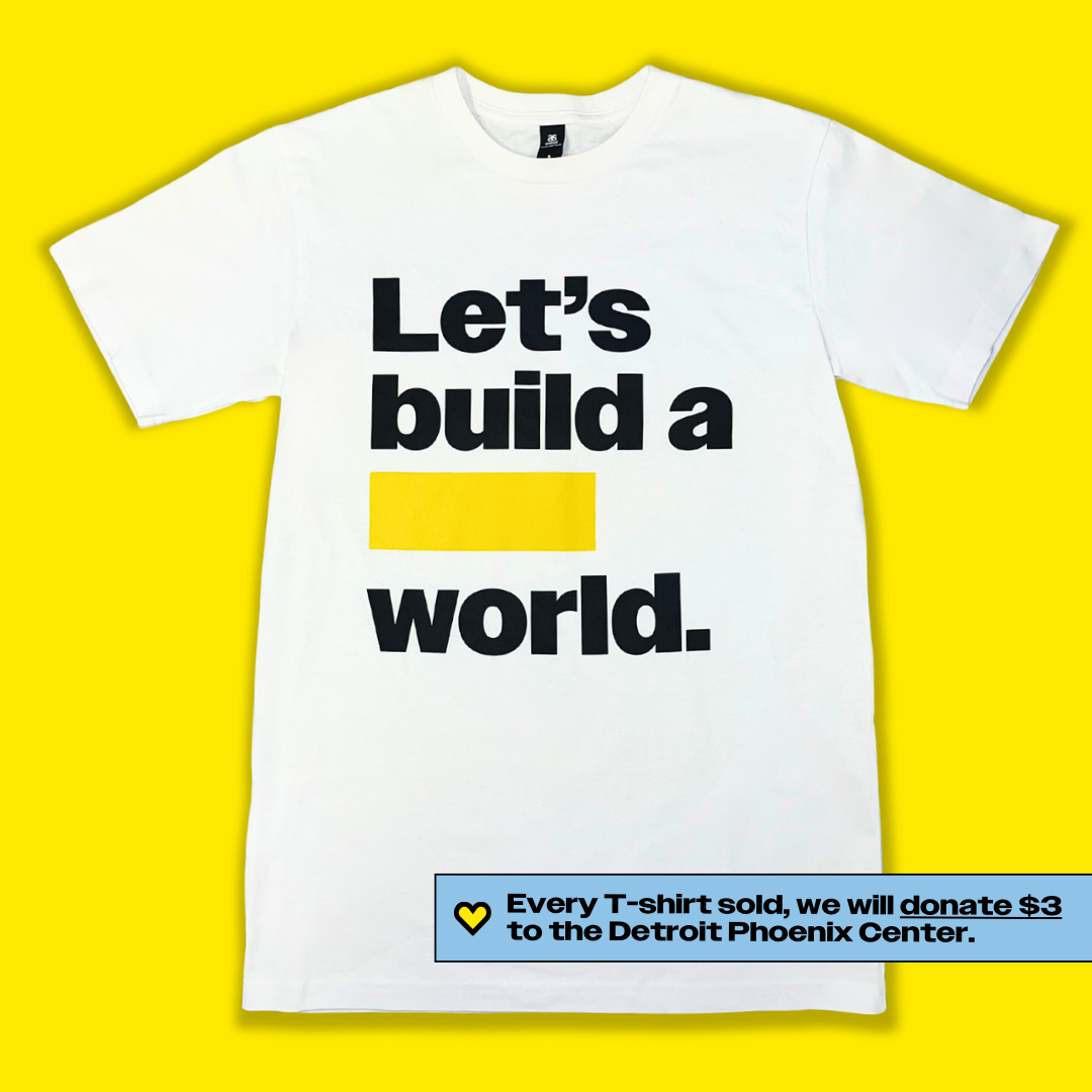Photograph of product: butter | Let's Build A Butter World T-Shirt | S