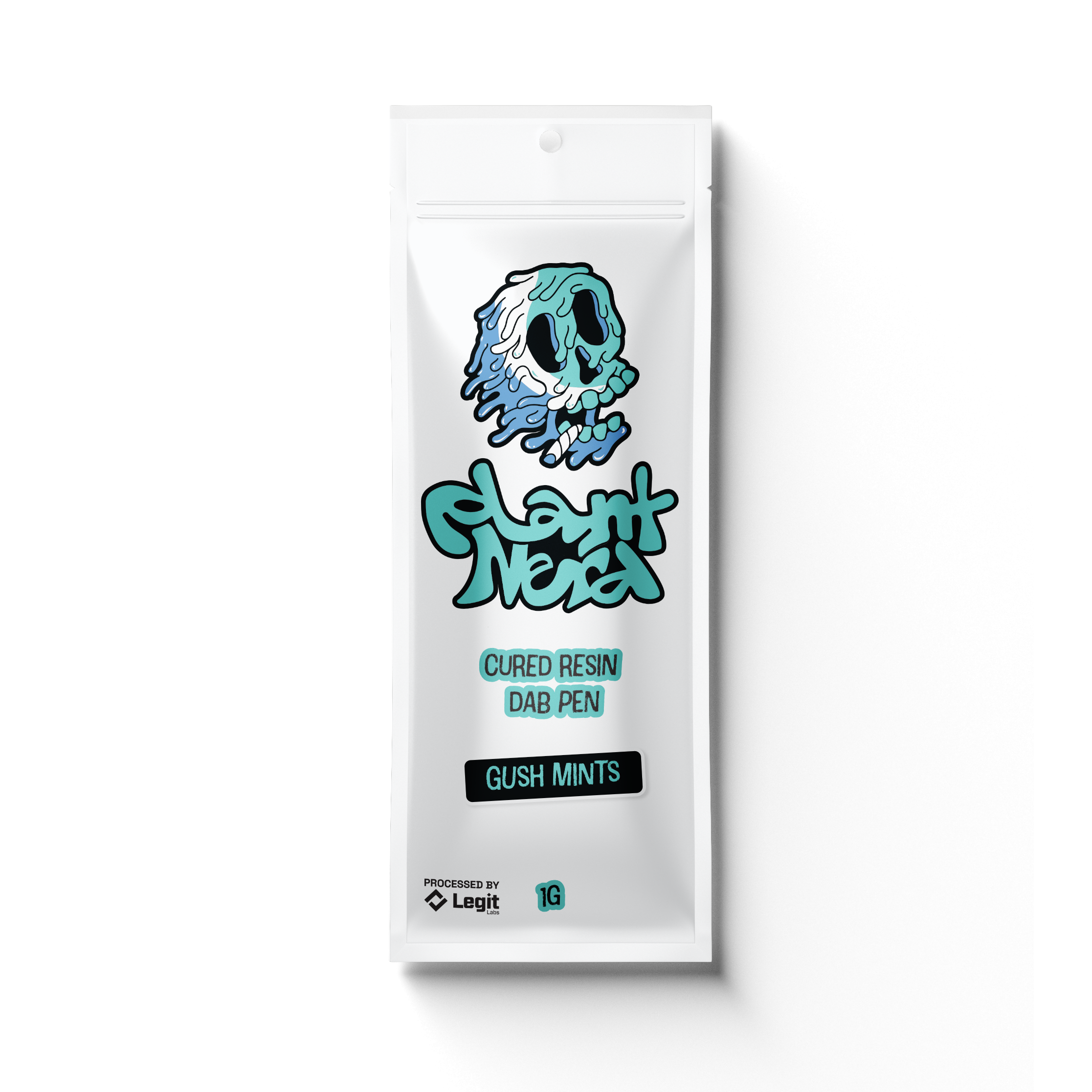 Photograph of product: Plant Nerd Gush Mints Cured Resin Dab Pen | 1g