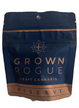 Photograph of product: GROWN ROGUE- Blue Runtz 3.5 [H/I] - 3.5g