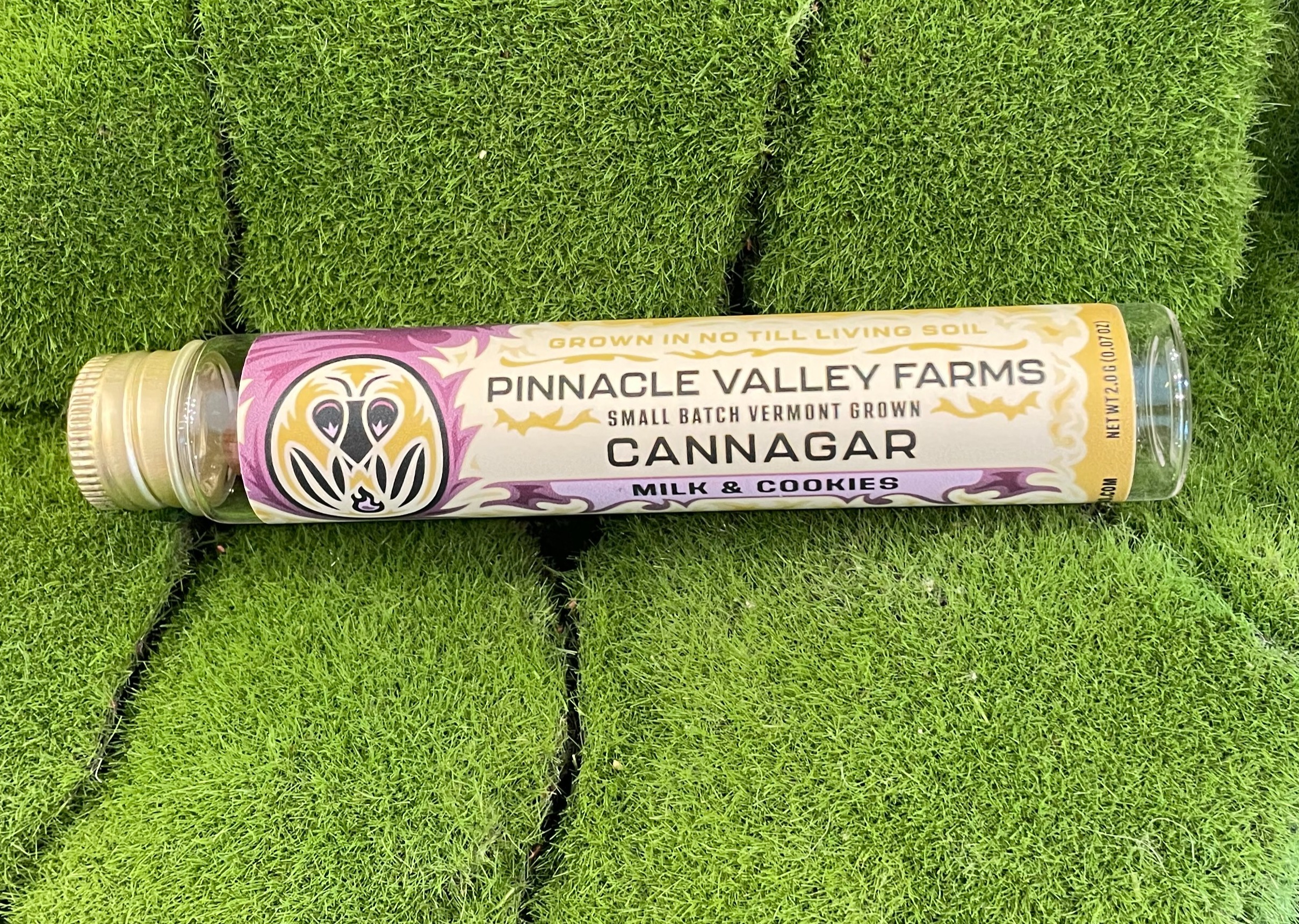 Photograph of product: Cannagar Single | Milk & Cookies | Pinnacle Valley Farms