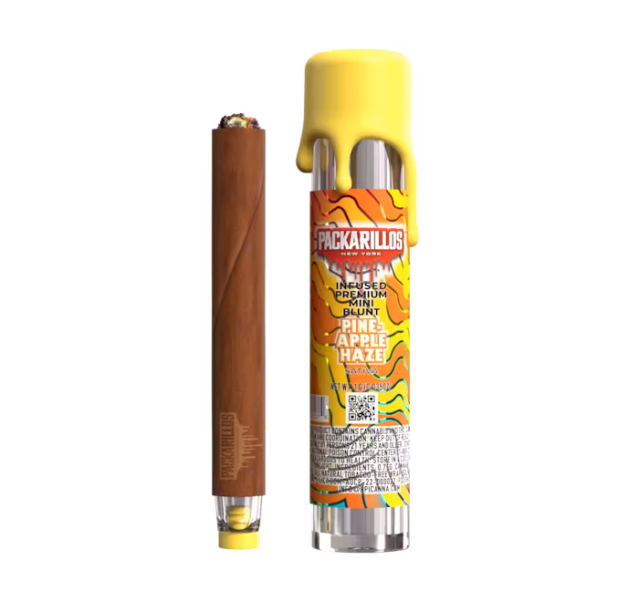 Photograph of product: Packs - Packarillos - Pineapple Haze - Single Infused Mini Blunt