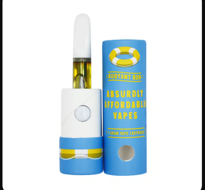 Photograph of product: Buoyant Bob - Bob's Hard Lemonade 1g Vape Cart