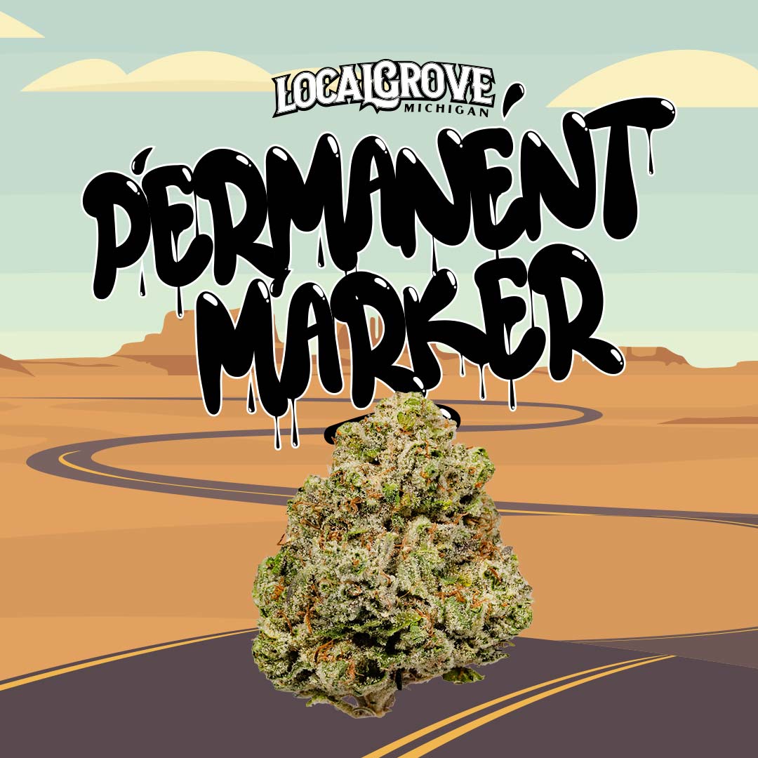 Photograph of product: Local Grove Deli Style Flower | Permanent Marker - 28g