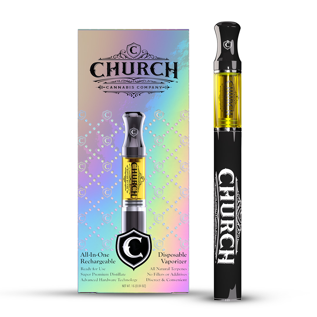 Photograph of product: Church Rainbow Belts All-In-One Vape Rec