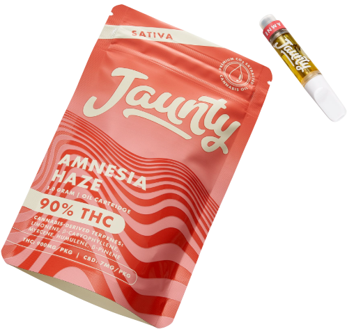 Photograph of product: Amnesia Haze - Cartridge (1.0g)