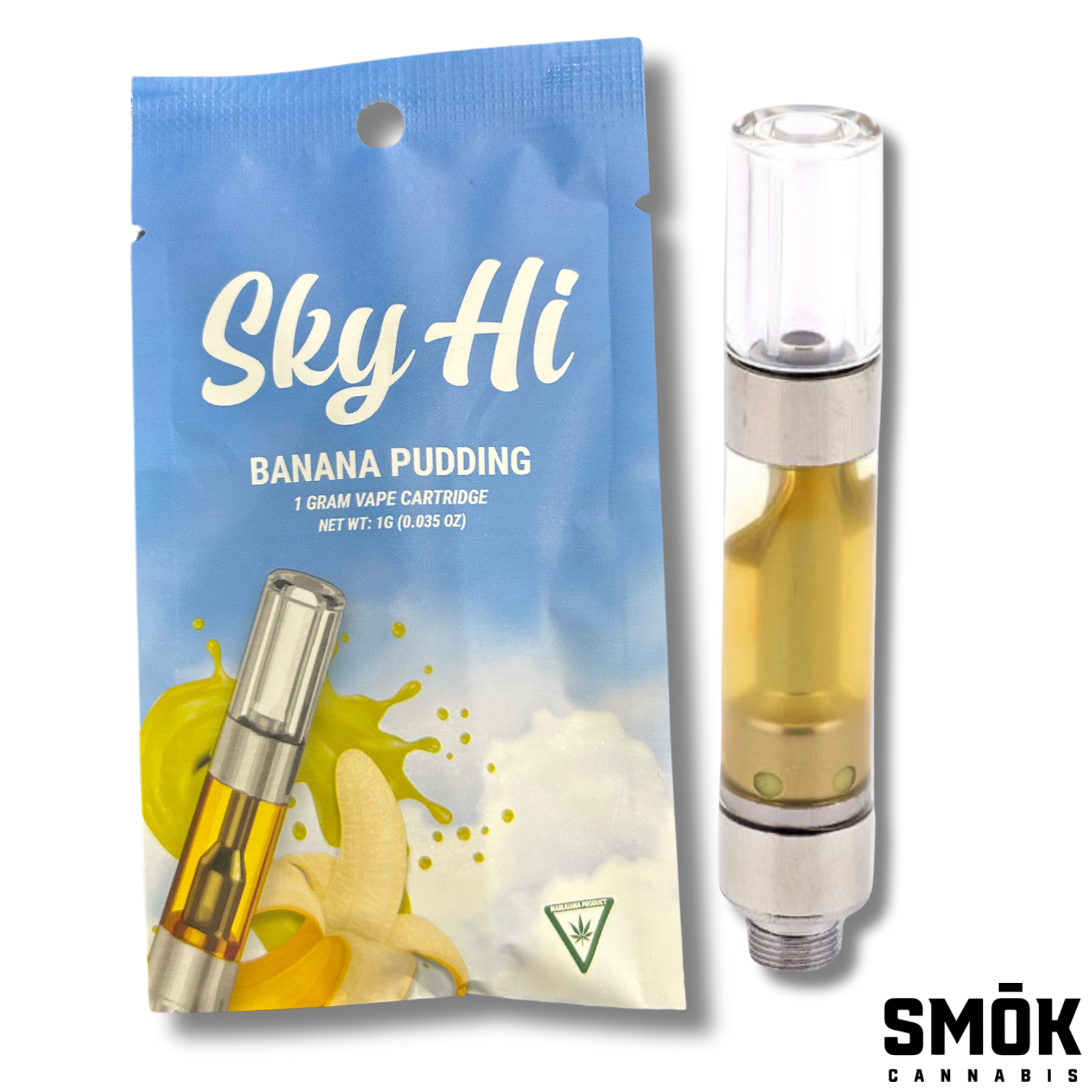 Photograph of product: Sky Hi Cartridge Banana Pudding Gelato