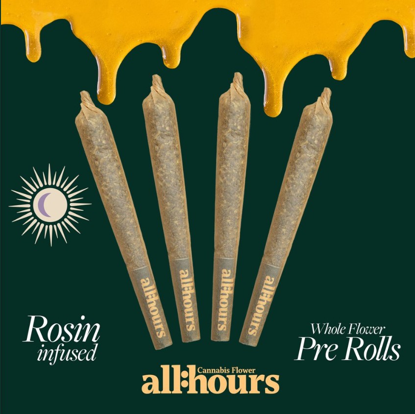 Photograph of product: all:hours Air HDZ Rosin Roll Shorties 4854