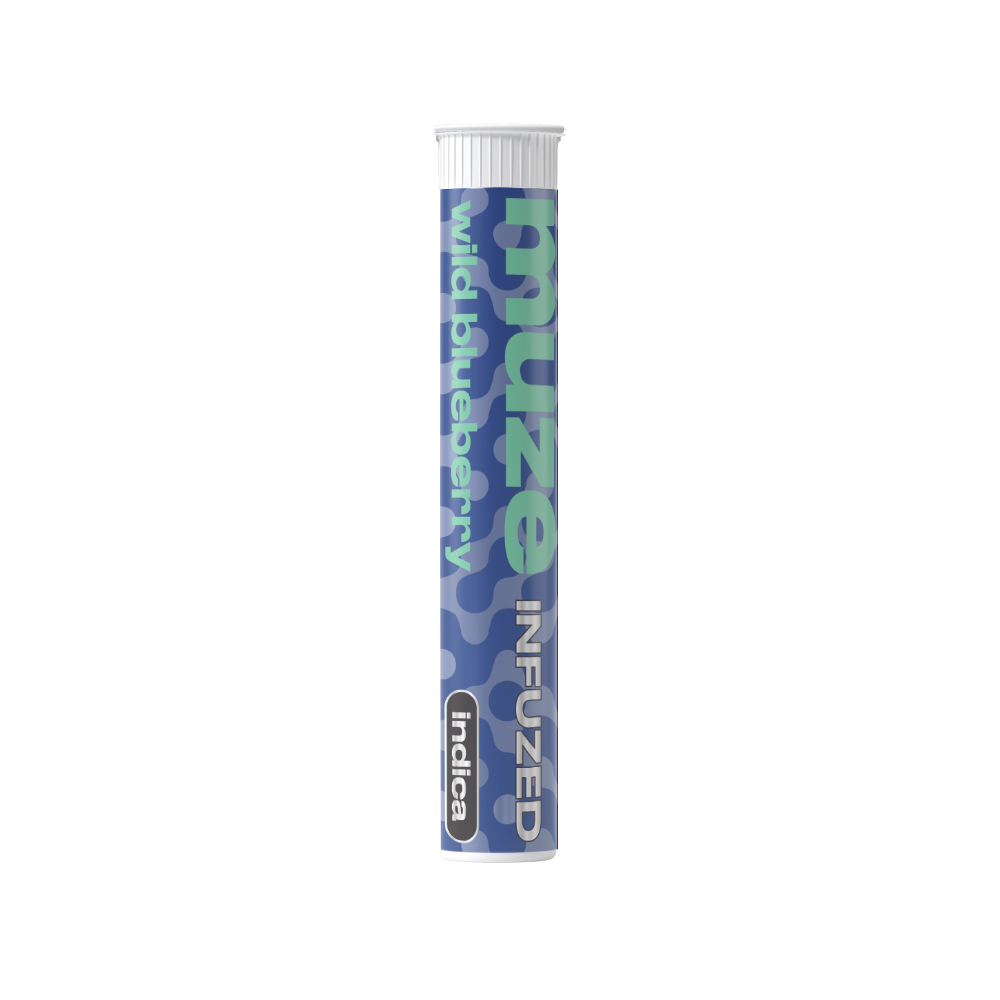 Photograph of product: muze - Infuzed Pre-roll 1.4g (2 x .7g) - Wild Blueberry