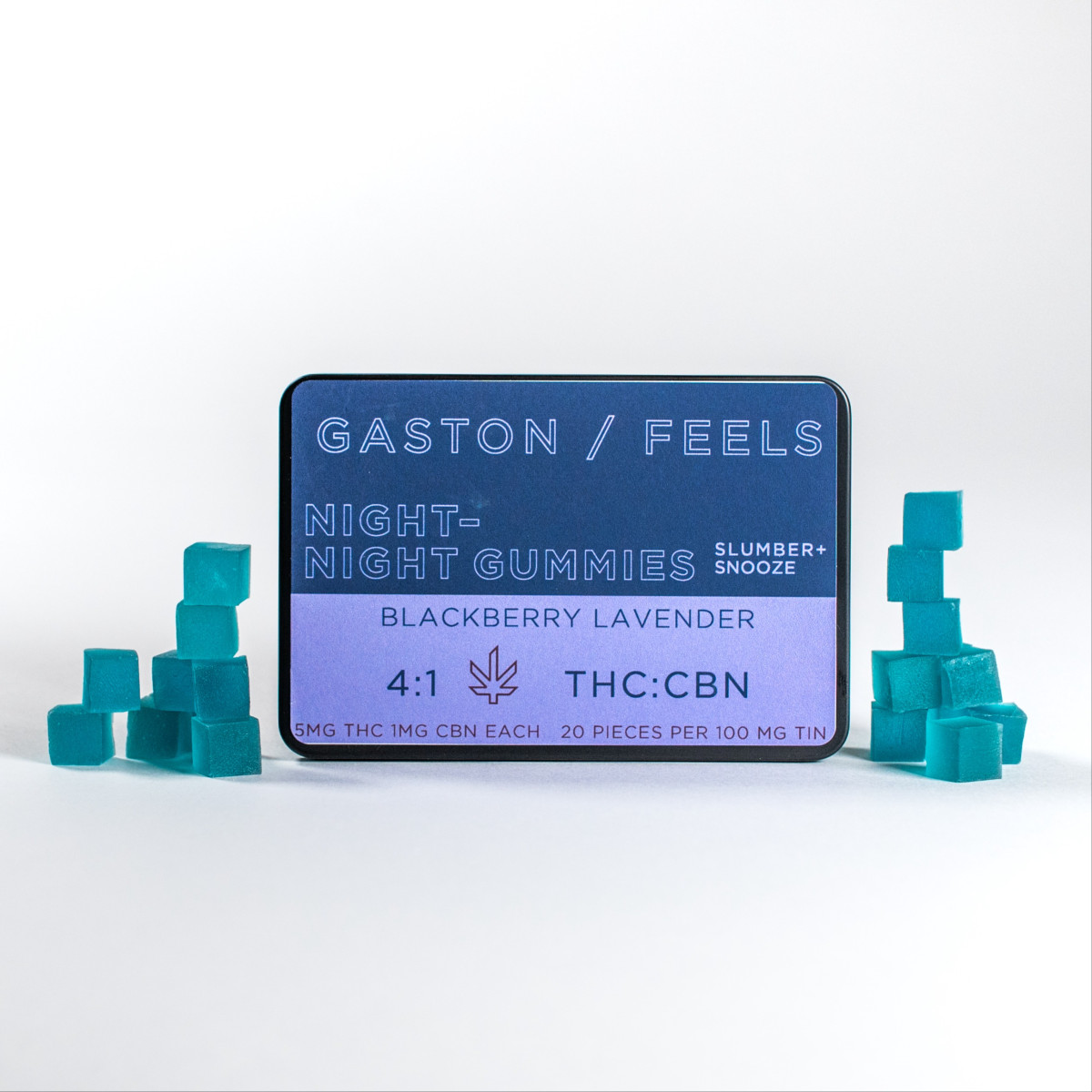 Photograph of product: Gaston/Feels | Night-Night Gummies | 100mg | 4:1 (CBN)