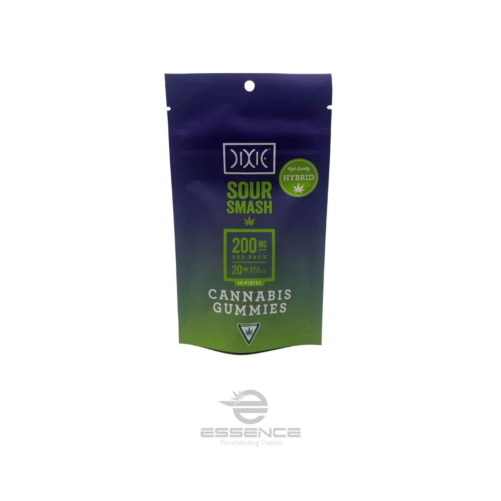 Photograph of Product: Dixie - Sour Smash Gummies - 200mg (Hybrid)