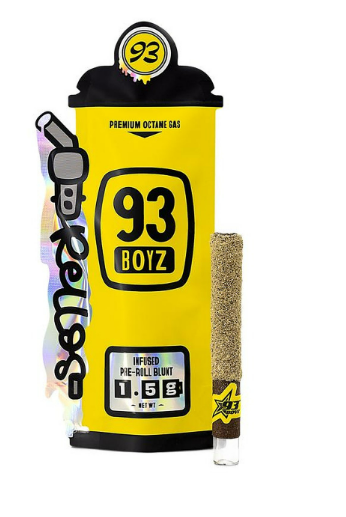 Photograph of product: Jealousy Thin Mintz Kief Coated Rello