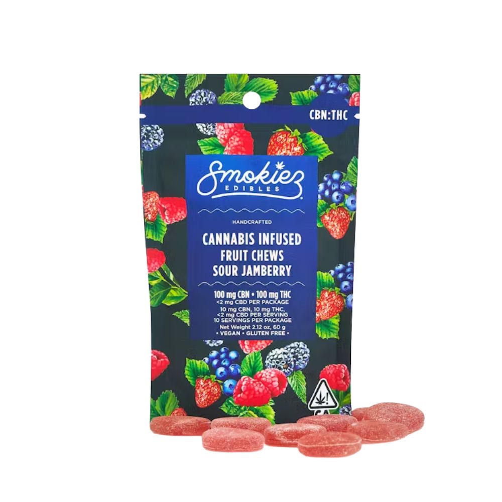 Photograph of product: 1:1 CBN SOUR JAMBERRY - SMOKIEZ