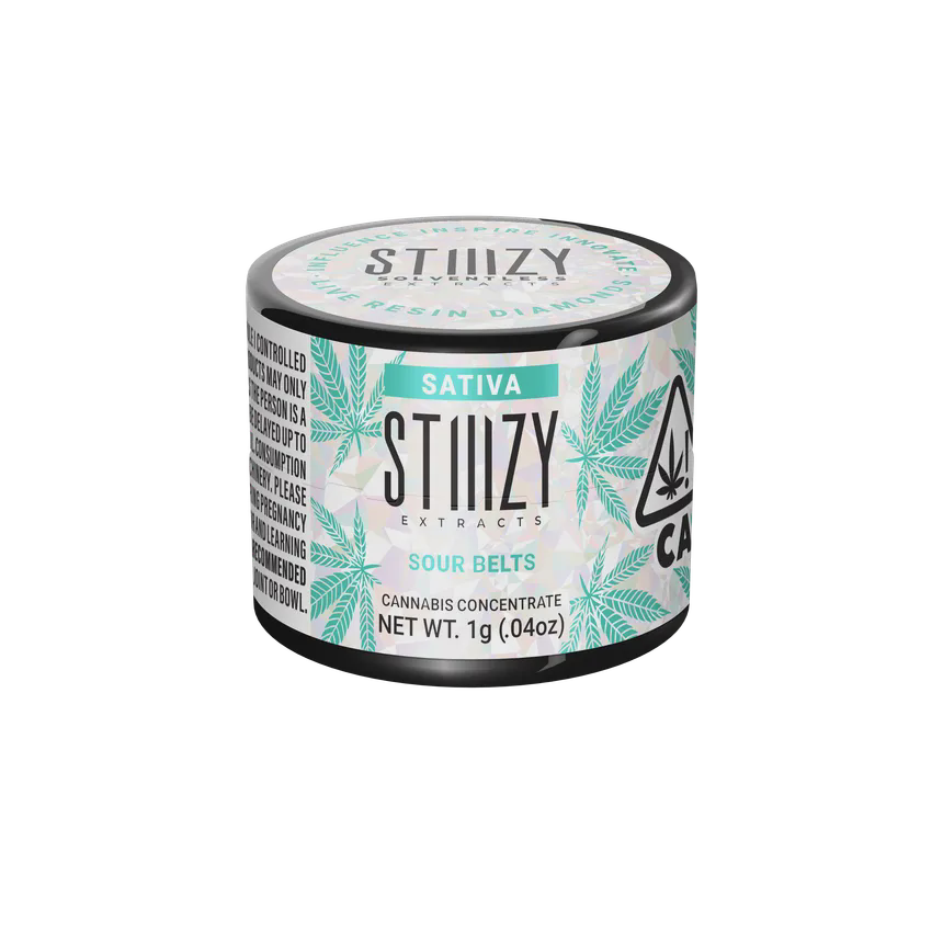 Photograph of product: Sour Belts Live Resin Diamonds (S) | 1g Concentrate